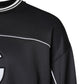 Dolce & Gabbana Black Logo Polyester Crew Neck Men Pullover Sweater