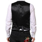 Dolce & Gabbana Black Wool Waistcoat Dress Formal Vest