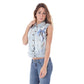 John Galliano Blue Cotton Sweater