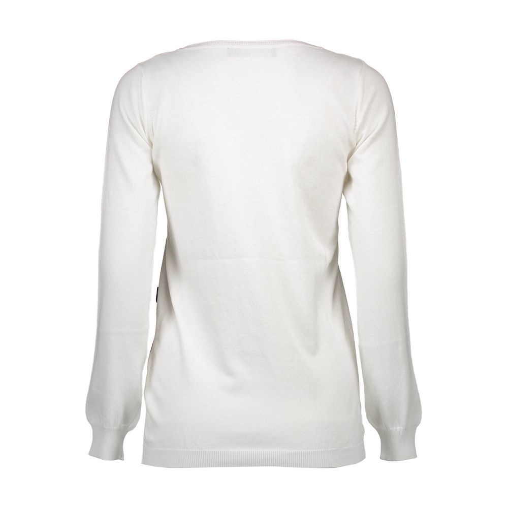 Love Moschino White Other Fibres Women Sweater