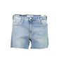 Calvin Klein Light Blue Cotton Women Shorts