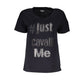 Just Cavalli Black Polyester Tops & T-Shirt