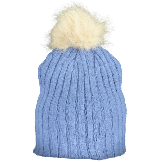 Light Blue Acrylic Women Hat