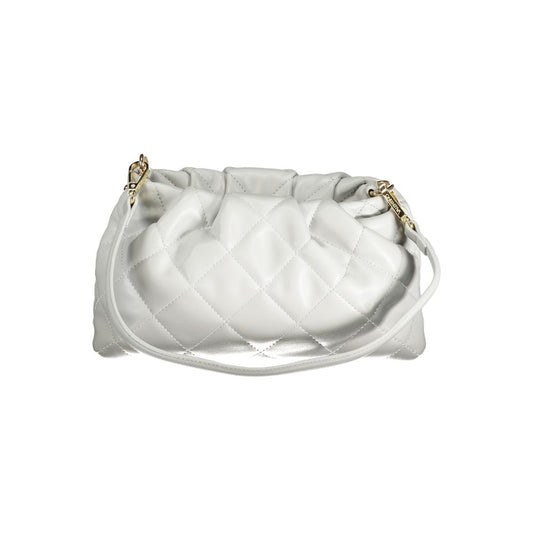 Mario Valentino Gray Polyethylene Handbag