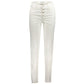 Calvin Klein White Cotton Women Jeans