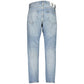 Calvin Klein Blue Cotton Men Jeans