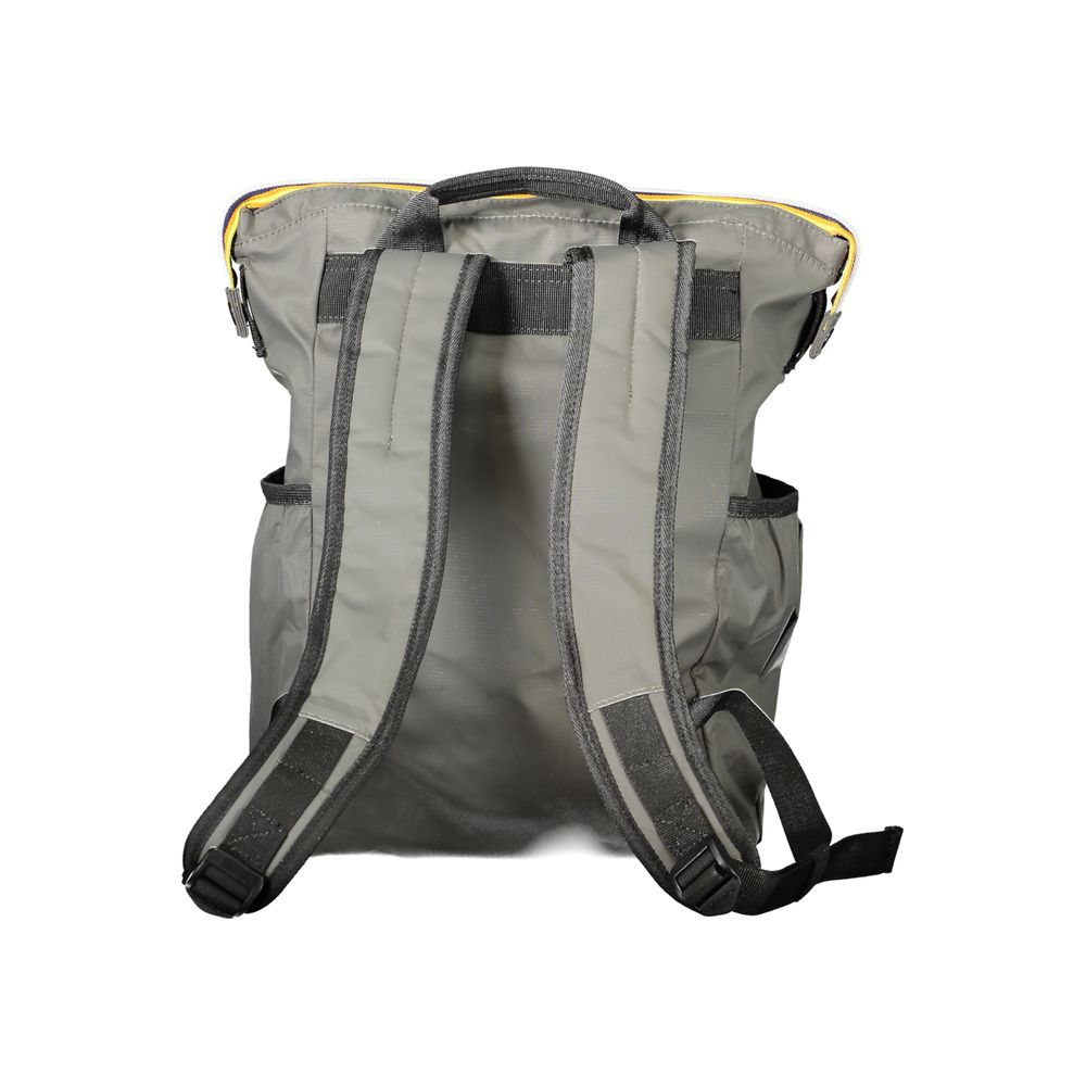 Grüner Polyamid-Rucksack für Herren