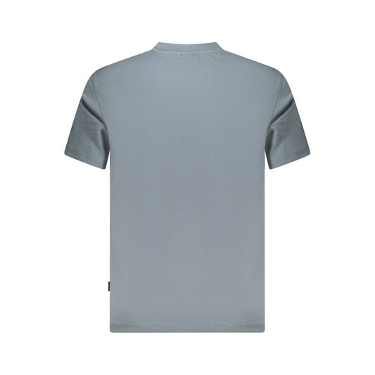 Brown Cotton Men T-Shirt