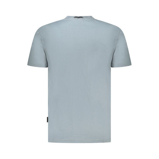 Brown Cotton Men T-Shirt