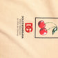 Dolce & Gabbana Beige Cotton Logo Print Crew Neck T-shirt