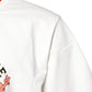Dolce & Gabbana White LOVE & PEACE Print Crew Neck T-shirt