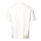 Dolce & Gabbana White LOVE & PEACE Print Crew Neck T-shirt