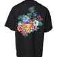 Dolce & Gabbana Black DG Floral Print Crew Neck T-shirt