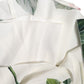 Dolce & Gabbana White Floral One Shoulder Sheath Midi Dress