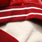 Dolce & Gabbana Red Wool DGLogo Embroidery Pullover Sweater