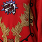 Dolce & Gabbana Red Cotton Queen Sequined Pullover Sweater