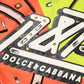 Dolce & Gabbana Multicolor Printed Crystal Embellishment Top