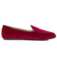 Charles Philip Red Velvet Loafer