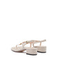 Gucci Mystic White Nappa Charlotte Leather Sandals