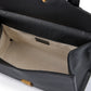 Gucci Black Leather GG Marmont Handbag