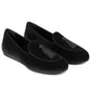 Charles Philip Black Velvet Loafer