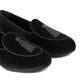 Charles Philip Black Velvet Loafer
