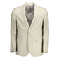 Gant Beige Linen Men Jacket