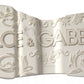 Dolce & Gabbana Sneakers White Beige Leather Sport DAYMASTER Shoes