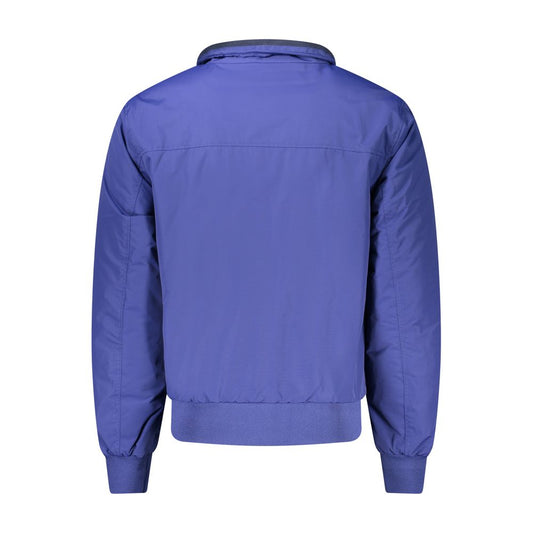 Giacca da uomo in poliammide blu