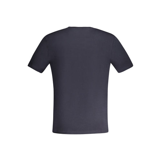 Blue Cotton Men TShirt