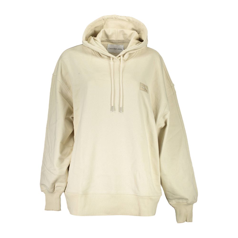 Beige Cotton Sweater