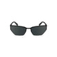 Calvin Klein Black Metal Women Sunglasses