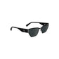Calvin Klein Black Metal Women Sunglasses