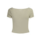 Guess Jeans Green Modal Tops & T-Shirt