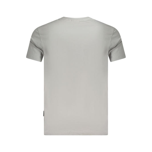 Brown Cotton Men T-Shirt
