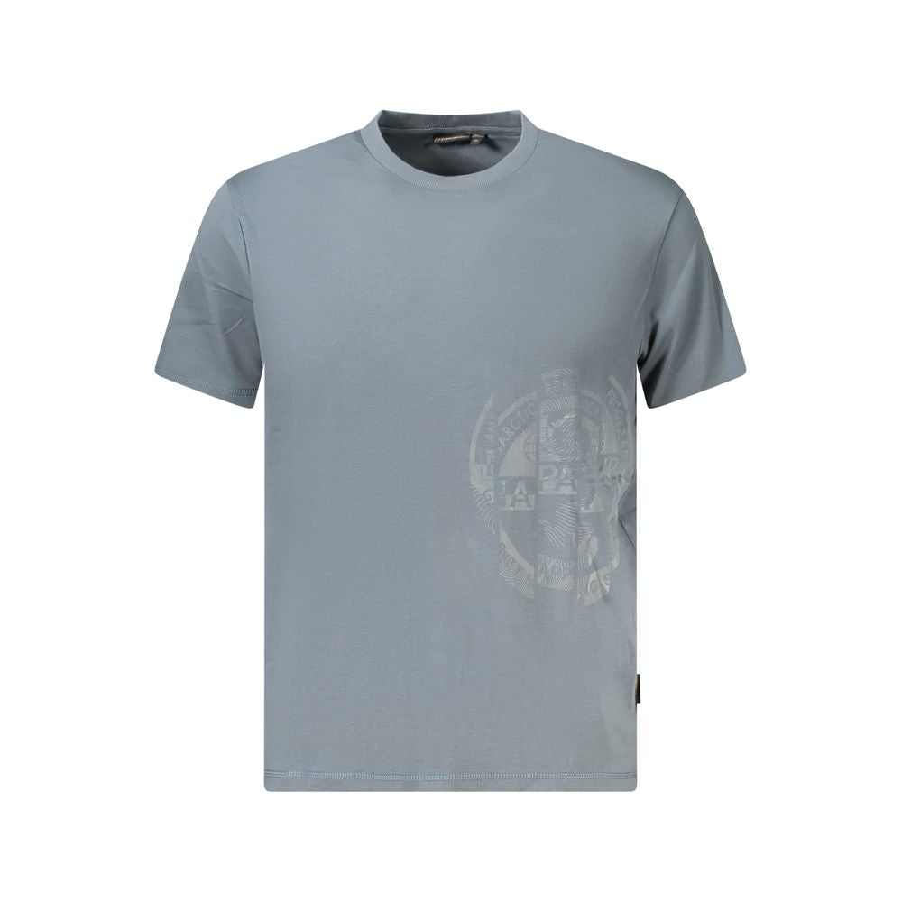 Brown Cotton Men T-Shirt