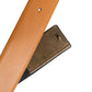 Dolce & Gabbana Brown Leather Buckle DG Logo Embossed Belt
