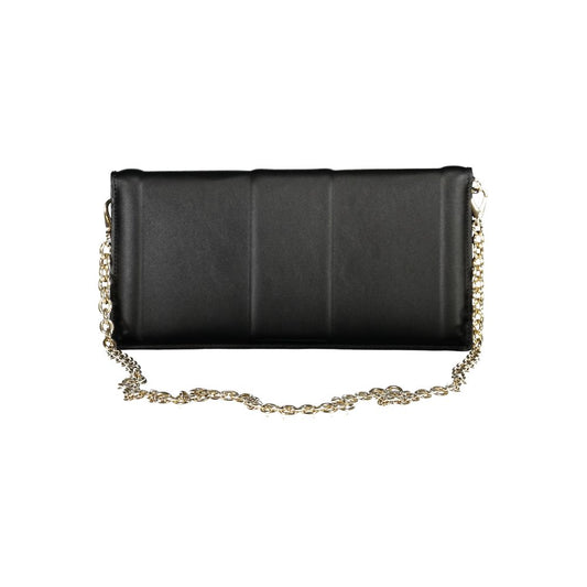 Mario Valentino Black Polyethylene Women Handbag