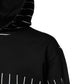 Dolce & Gabbana Black White Stripe Hooded Sweatshirt Sweater