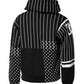 Dolce & Gabbana Black White Stripe Hooded Sweatshirt Sweater