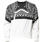 Dolce & Gabbana Black White Bandana Cotton Men Sweatshirt Sweater
