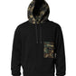 Dolce & Gabbana Black Camouflage Hooded Sweatshirt Sweater
