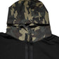 Dolce & Gabbana Black Camouflage Hooded Sweatshirt Sweater