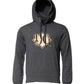 Dolce & Gabbana Gray Logo Patch Hooded Sweatshirt Sweater