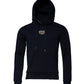 Dolce & Gabbana Black Crown Cotton Hooded Sweatshirt Sweater