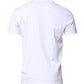 Dolce & Gabbana White Cotton Logo Patch Crew Neck T-shirt