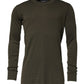 Dolce & Gabbana Dark Green Long Sleeves Crew Neck T-shirt
