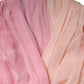 Dolce & Gabbana Pink Plunging V-neck Long Sleeves Blouse Top