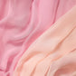 Dolce & Gabbana Pink Plunging V-neck Long Sleeves Blouse Top