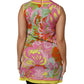 Dolce & Gabbana Multicolor Floral Roundneck Sleeveless Top